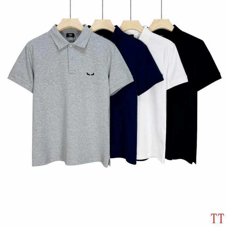 Picture of Fendi Polo Shirts Short _SKUFendiM-3XL20tr10428171